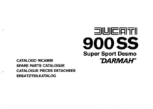 Ducati Darmah - 900SS Werkplaats, owners en parts catalogus - cat2