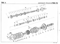 Ducati 750 F1 werkplaats & parts handboek - cat3