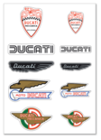 Ducati Classic sticker vel - 987694018